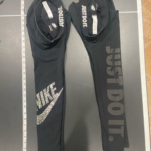 Nike Women Essential Black Athletic Yoga Leggings